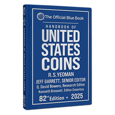 2025 Blue Book, Handbook of US Coins, Hardcover