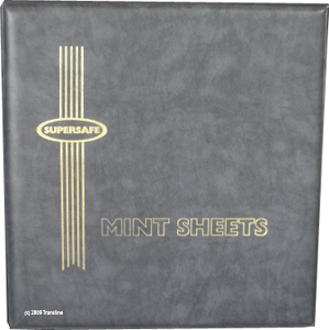 Grand format, fond noir - mint sheet album for 24 oversized Full