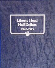 Liberty Head Half Dollar 1892-1915 Album