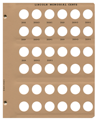 Lincoln Cents with proof Replacement 2008-2009-S