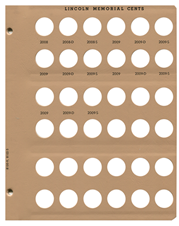 Lincoln Cents with proof Replacement 2008-2009-S