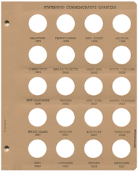 State Quarters Replacement Page 1 1999-2002