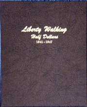 Liberty Walking Half Dollar 1941-1947