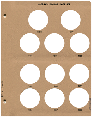 Morgan Dollars Replacement Page 1