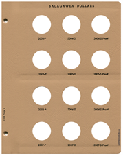 Sacagawea Dollars with proof Replacement Page 2