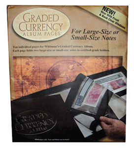GRANDE Classic Graded Currency Album Sets with Grande Pages, incl. Slipcase