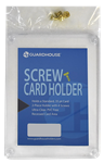 Trading Card 4 Screw Card Holder 35pt - Clear