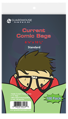 Coretek Comic Book Bag (2mil BOPET) - Current Size