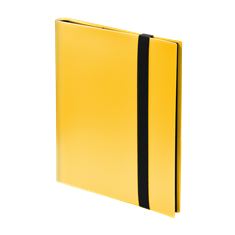 9 Pocket Trading Card Folio - Yellow