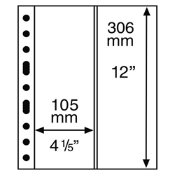 2 Vertical Pocket Grande Pages, Clear