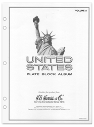 Plate Block Album Pages Vol. A (1901-1963)