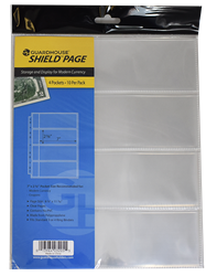 Guardhouse Shield 4 Pocket Archival (10 pack) Polypropylene Pages