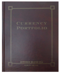 Currency Portfolio- Burgundy