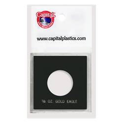 Capital Plastics Caps Coin Holder - 1/2 oz. Eagle