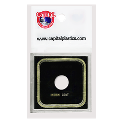 Capital Plastics VPX Coin Holder - Indian Cent