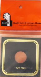 Capital Plastics VPX Coin Holder - Two Cent Odd Type