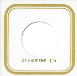 Capital Plastics VPX Coin Holder - St. Gaudens $20