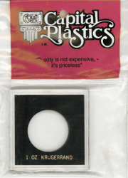 Capital Plastics VPX Coin Holder - 1 oz. Krug