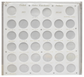 Complete Eisenhower Dollar Set (Two Reverses)