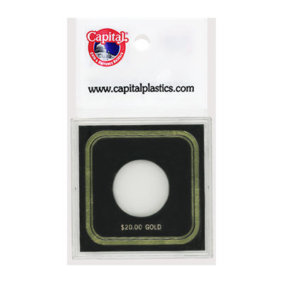 Capital Plastics VPX Coin Holder - Dollar 20 Gold