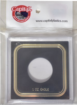 Capital Plastics VPX Coin Holder - 1 oz. Gold Eagle