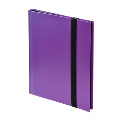 9 Pocket Trading Card Folio - Purple