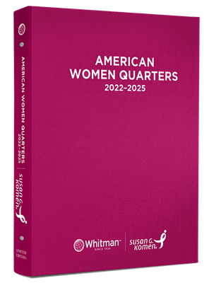 American Women Quarters Album 2022-2025 Susan G. Komen