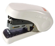 Flat Clinch Stapler - Mini (White)