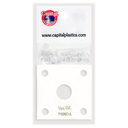 Capital Plastics 144 Coin Holder - 1/20 OZ PANDA (White)