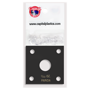 Capital Plastics 144 Coin Holder - 1/20 OZ. PANDA (Black)