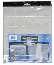 Guardhouse Shield Thumb Cut 30 Pocket (10 pack) Polypropylene Pages