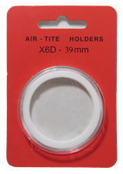 Air Tite Ring Fit High Relief 39mm Retail Package Holders - Model X6D