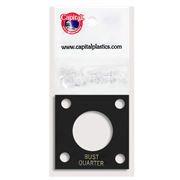 Capital Plastics 144 Coin Holder - Bust Quarter