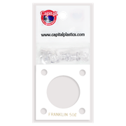 Capital Plastics 144 Coin Holder - Franklin Half Dollar