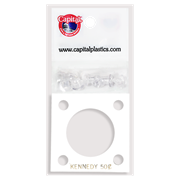 Capital Plastics 144 Coin Holder - Kennedy Half Dollar