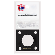 Capital Plastics 144 Coin Holder - Anthony $