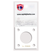 Capital Plastics 144 Coin Holder - 1/2 oz. Panda