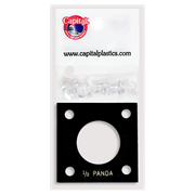 Capital Plastics 144 Coin Holder - 1/2 oz. Panda