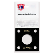 Capital Plastics 144 Coin Holder - 1/4 oz. Panda