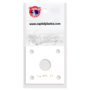 Capital Plastics 144 Coin Holder - 1/10 oz. Maple