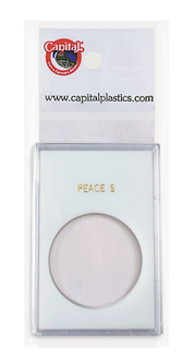 Capital Plastics Caps Coin Holder - Peace $