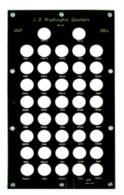 U.S. Washington Quarters 1947D-1964D