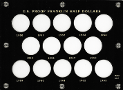 U.S. Proof Franklin Half Dollars 1950-1963