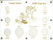 U.S. Gold Type Set (433G with illustration)