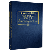 Walking Liberty Half Dollar Album 1916-1947