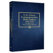 U.S. Classic Commemorative Halves Album Vol One, 1892-1934