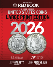 2026 Red Book Price Guide of United States Coins, Large Print